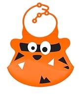 Algopix Similar Product 1 - Ulubulu Silicone Bib, Bandit The Tiger