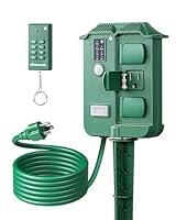 Algopix Similar Product 5 - DEWENWILS Outdoor Power Stake Timer