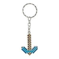 Algopix Similar Product 12 - JINX Minecraft Diamond Pickaxe Metal