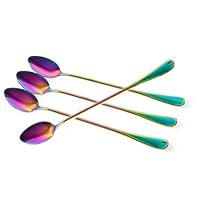 Algopix Similar Product 3 - dhrbsx LongHandled ice Tea Spoon
