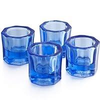 Algopix Similar Product 11 - 4 Pcs Octagon Cup Dental Mixing Glass