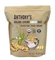 Algopix Similar Product 16 - Anthonys Organic Ground Ginger Root 1