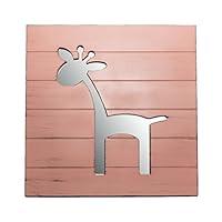 Algopix Similar Product 2 - kieragrace- Decorative Giraffe, Pink
