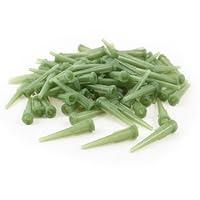 Algopix Similar Product 15 - 100 Pcs Green Plastic Tapered Pinhead