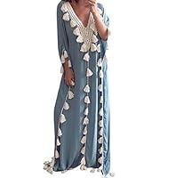 Algopix Similar Product 1 - Womens Dress JHKUNO Tropical Boho