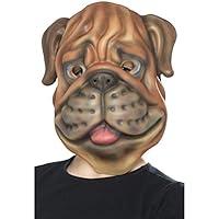 Algopix Similar Product 15 - Smiffys Dog Mask Eva, Brown, One Size