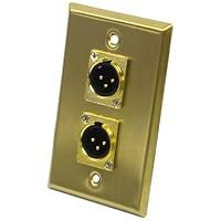 Algopix Similar Product 8 - Seismic Audio SAPLATE18 Gold Stainless