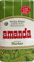 Algopix Similar Product 6 - Yerba Mate Amanda Herbal 500g