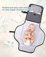 Algopix Similar Product 20 - Lekebaby Diaper Changing Pad Portable