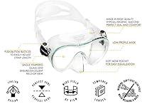 Algopix Similar Product 5 - Cressi F1 & Supernova Dry, Clear/Clear