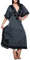 Algopix Similar Product 18 - LA LEELA Womens Plus Size Loose Caftan