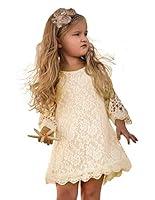 Algopix Similar Product 8 - APRIL GIRL Flower Girl Dress Lace