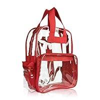 Algopix Similar Product 3 - DALIX Clear Backpack Bags Smooth