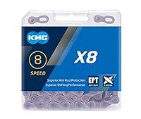 Algopix Similar Product 18 - KMC Unisexs EPT X8 Chain Grey 114