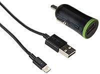 Algopix Similar Product 11 - Car Charger with Lightning to USB Cable