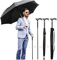 Algopix Similar Product 4 - 2in1 Walking Sticks Umbrella 