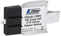 Algopix Similar Product 11 - Eflite 250mAh 1S 37V 20C LiPo Battery