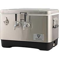 Algopix Similar Product 7 - Komos 2 Tap Stainless Steel Draft Box