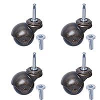 Algopix Similar Product 14 - Podoy Antique Casters Set of 4 Rolling