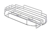 Algopix Similar Product 6 - WENKO Warmer Cali 365x19 cm in Silver