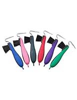 Algopix Similar Product 13 - Tough 1 Great Grip Hoof Pick/Brush, Pink