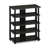 Algopix Similar Product 3 - FURINNO TurnNTube 5 Tier Shoe Rack