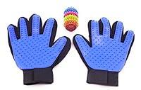 Algopix Similar Product 7 - Pet Grooming Glove for Dogs Cats Horses