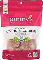 Algopix Similar Product 2 - EMMYS Organic Macaroon Raspberry, 6 OZ