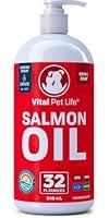 Algopix Similar Product 1 - Salmon Oil for Dogs  Cats  Healthy
