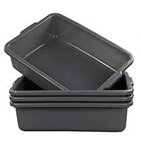 Algopix Similar Product 16 - Eagrye 4Pack Bus Tubs Commercial Tote