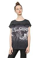 Algopix Similar Product 15 - Desigual Womens Leopard Degrade Woman