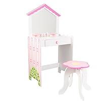 Algopix Similar Product 1 - KidKraft Vanity & Stool Vanity
