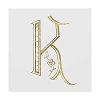 Algopix Similar Product 6 - Trademark Fine Art French Sewing Letter