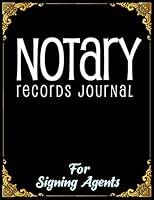 Algopix Similar Product 5 - Notary Public Journal for Signing