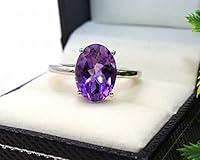 Algopix Similar Product 17 - Natural Amethyst Ring Amethyst
