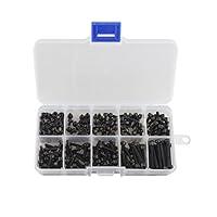 Algopix Similar Product 17 - 240pcs M3 Carbon Steel Allen bolt