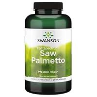 Algopix Similar Product 10 - Swanson Saw Palmetto Herbal Supplement