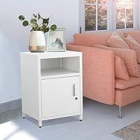 Algopix Similar Product 5 - STRPRETTY BASIC Metal Locker Nightstand