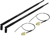 Algopix Similar Product 9 - Super Power Supply 2 x 9dBi RPSMA