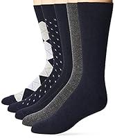 Algopix Similar Product 7 - Mens Classic Dress Socks Black and