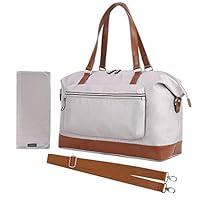 Algopix Similar Product 3 - mommore Large Diaper Tote Bag Travel
