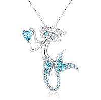 Algopix Similar Product 16 - luomart Fashion Mermaid Birthstone