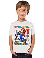 Algopix Similar Product 15 - Mario Bros Birthday Shirt Mario Bros