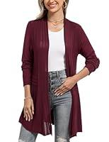 Algopix Similar Product 1 - iClosam Women Cardigans Casual Long