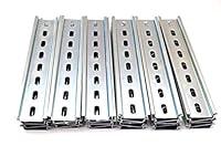 Algopix Similar Product 20 - 30 Pieces DIN Rail Slotted Steel Zinc