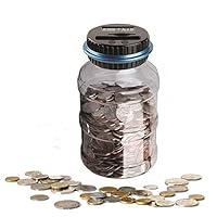 Algopix Similar Product 18 - OrchidBest Digital Coin Savings Jar LCD