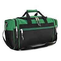 Algopix Similar Product 4 - DALIX 21 Blank Sports Duffle Bag Gym