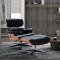 Algopix Similar Product 5 - Mid Century Lounge Chair and Ottoman