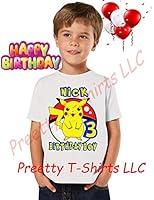 Algopix Similar Product 6 - FREE SHIPPING Pokemon Birthday Boy
