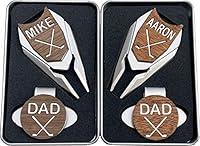 Algopix Similar Product 10 - Personalized Wood Golf Ball Markers 